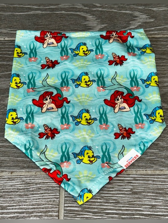 Disney Other - PetSmart Services Disney Princess The Little Mermaid Pet Bandana XS/S 21” Ariel